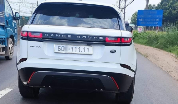Xe Range Rover mang siêu biển "ngũ quý" 1 ở Đồng Nai khiến dân mạng xuýt xoa trước độ may mắn của chủ nhân