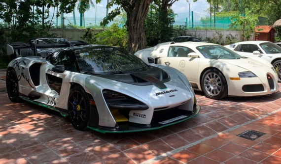 Đổi phương pháp chơi, Đặng Lê Nguyên Vũ tậu siêu xe hypercar McLaren Senna mới ra biển số CV