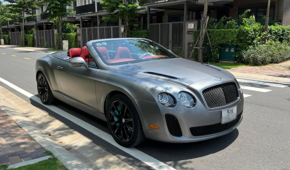 Bentley Continental SuperSports mui trần độc nhất Việt Nam được chào bán trên 9 tỷ đồng
