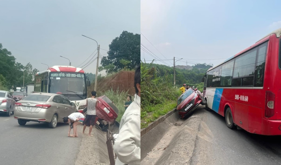 Video quay vụ tai nạn liên hoàn tại Thái Nguyên khiến người xem tranh cãi gay gắt