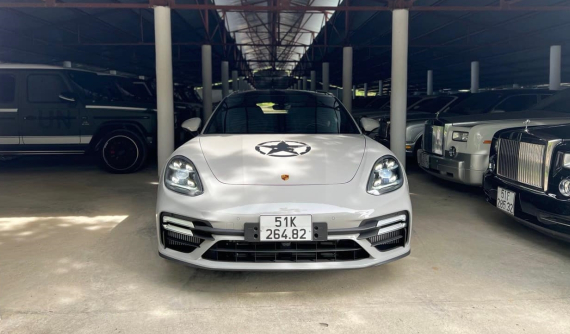 Ông Đặng Lê Nguyên Vũ tậu Panamera Turbo S siêu hiếm, cực đắt, đúng chất dân chơi xe Porsche