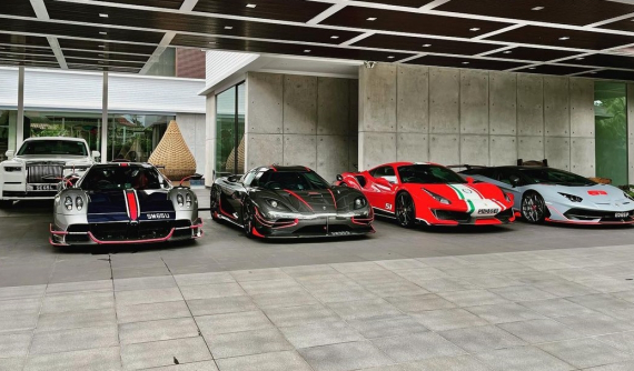 Khám phá bộ sưu tập siêu xe hơn 400 tỷ đồng của đại gia Singapore