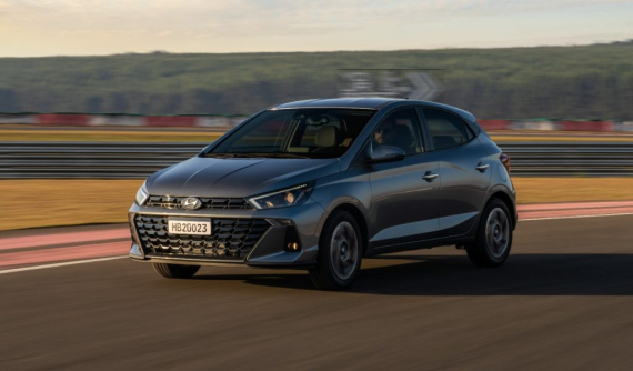 Xe giá rẻ Hyundai HB20 2023 trình làng với ngoại hình nâng cấp, đèn hậu giống Kia Seltos mới