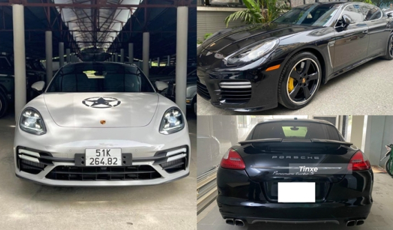 Bộ 3 Porsche Panamera Turbo S mới về đội của "Qua" Vũ, 1 xe bản mới nhất, chiếc thứ 2 là hàng độc