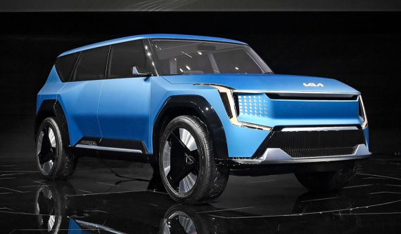 Chiêm ngưỡng vẻ đẹp của Kia EV9 - đối thủ tương lai dành cho VinFast VF9