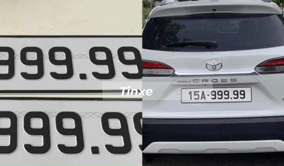 Siêu biển ngũ quý 9 của Hải Phòng chính thức thuộc về Toyota Corolla Cross, dân mạng ước tính giá trị xe phải nhân 3