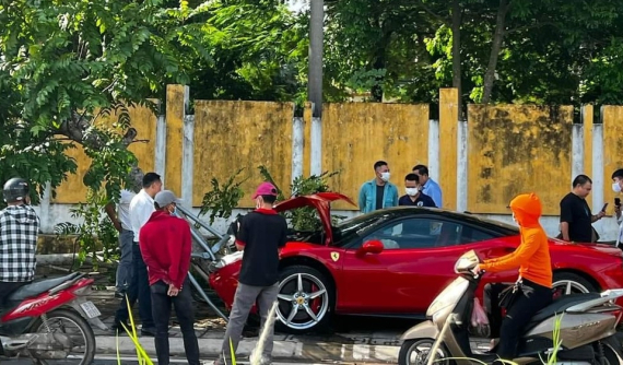 Hé lộ chi phí xử lý siêu xe Ferrari 488 GTB mới gặp nạn nghiêm trọng ở Hà Nội