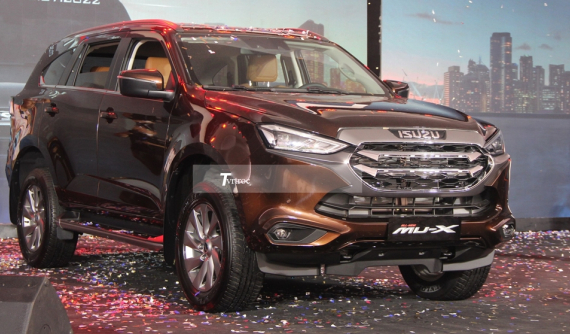 Cận cảnh Isuzu mu-X 2022 bản cao cấp nhất, đấu cùng Ford Everest thế hệ mới
