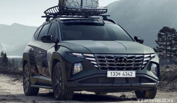 "Soi" kỹ hơn thiết kế của Hyundai Tucson Adventure 2023 - xe bước từ trong phim ra đời thực