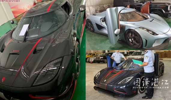 Bộ 3 xe Koenigsegg nhập lậu ở Trung Quốc gây chấn động cả thế giới