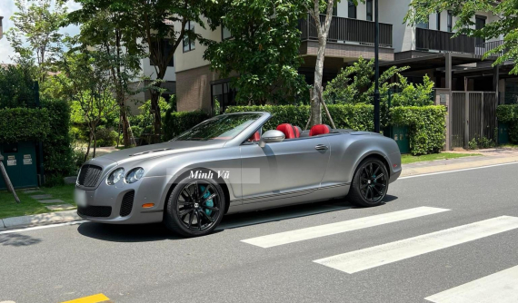 Đánh giá nhanh Bentley Continental SuperSports mui trần - Xe sưu tầm có 1 không 2 tại Việt Nam