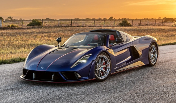 Hennessey Venom F5 Roadster trình làng, xe mui trần với tốc độ "xé gió" trên 483 km/h, giá từ 70 tỷ đồng
