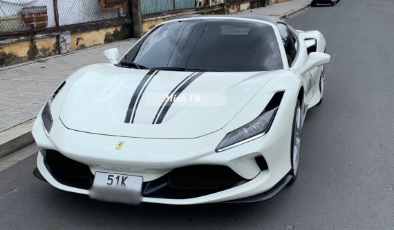 "Bạch mã" Ferrari F8 Spider độc nhất Việt Nam khác lạ sau 3 tháng về tay "Qua" Vũ