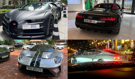 Vợ chồng Cường "Đô-la" tậu xe Bentley là điểm nhấn trong sự kiện siêu xe tuần này