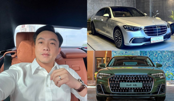 Bộ 3 xe sang đỉnh cao BMW, Audi và Mercedes-Benz của vợ chồng Đàm Thu Trang đang sở hữu