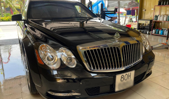 Maybach 62S siêu đặc biệt đã về Việt Nam sau nhiều năm ra nước ngoài "khám bệnh"