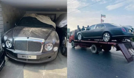 Chiếc Bentley Mulsanne bị ăn trộm được tìm thấy ở nơi cách hàng nghìn cây số