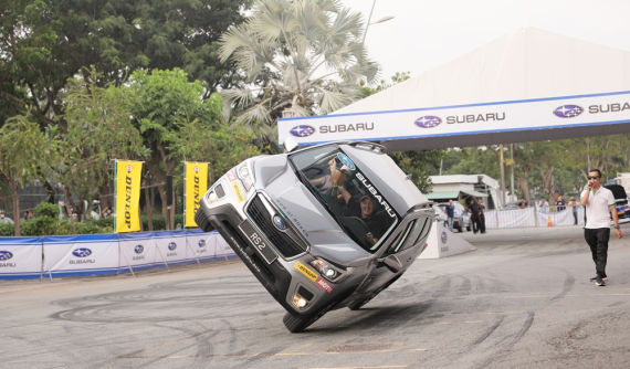Sự kiện trình diễn ô tô mạo hiểm Subaru Russ Swift Stunt Show chính thức trở lại Việt Nam