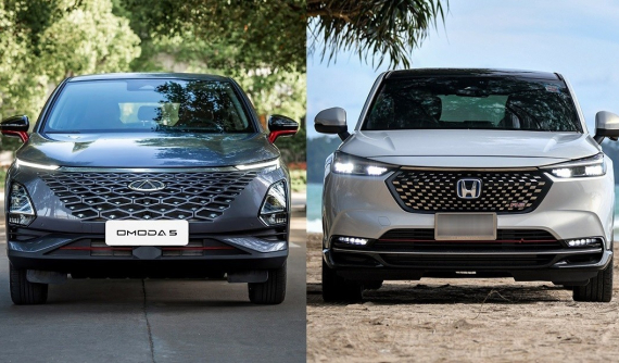 Đặt Chery OMODA 5 và Honda HR-V 2022 lên bàn cân: Mèo nào cắn mỉu nào?