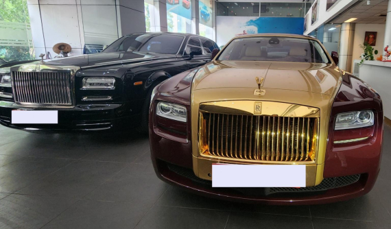 Lộ diện bến đỗ mới của xe Rolls-Royce Ghost từng bị ngân hàng BIDV thu giữ để xử lý nợ
