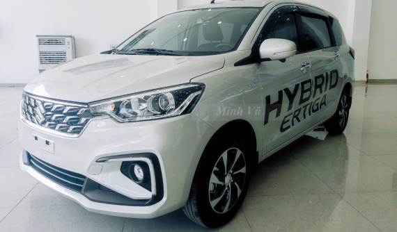 Xuất hiện hình ảnh xe Suzuki Ertiga Hybrid 2022 phiên bản Sport tại đại lý