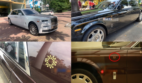 Những chiếc xe siêu sang Rolls-Royce Phantom bản giới hạn tại Việt Nam