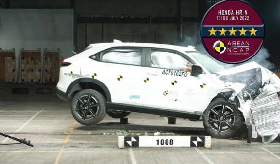 Không chỉ BR-V, Honda HR-V 2022 cũng đạt chứng nhận 5 sao an toàn của ASEAN NCAP