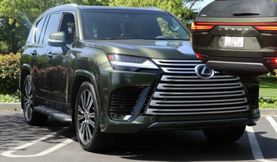 Xuất hiện "chuyên cơ mặt đất" Lexus LX600 2022 mang màu xanh Terrane Khaki lạ lẫm tại Việt Nam