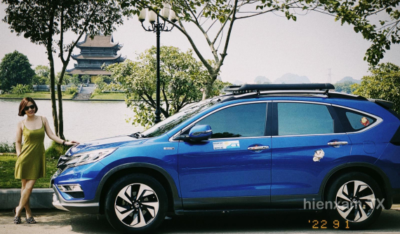 Gia đình 4 người "đổi gió" bằng chuyến đi chơi cuối tuần từ Hà Nội đến Ninh Bình trên chiếc Honda CR-V