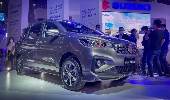 Suzuki Ertiga Sport Hybrid 2023 tiếp tục ra mắt Đông Nam Á với trang bị "xịn sò" hơn