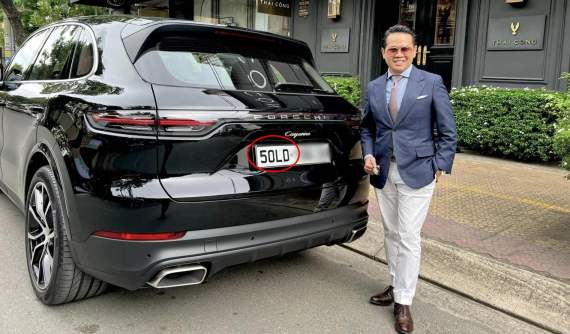 Biển số xe LD là gì? Vì sao NTK Thái Công lại chọn mua Porsche Cayenne đăng ký biển LD?