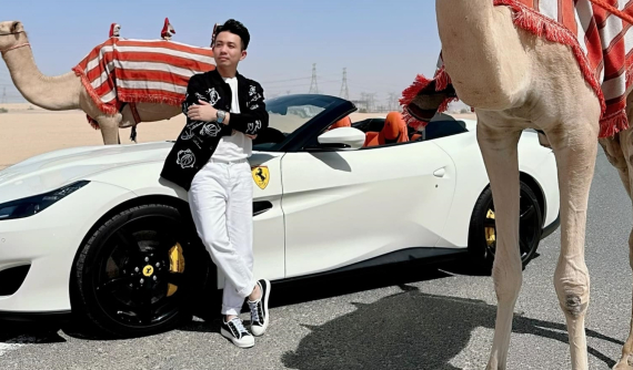 Minh "Nhựa" lại du lịch Dubai sau 6 năm chốt đơn Pagani Huayra tại đây, siêu xe đồng hành rất thú vị