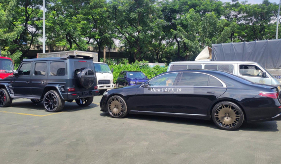 Bộ đôi xe độ Brabus lộ diện trước giờ G khai mạc triển lãm VMS 2022