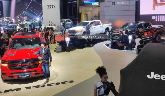 Dàn xe bán tải hạng nặng của Ram trình làng tại triển lãm VMS 2022