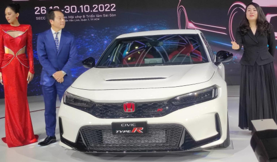 Honda Civic Type R 2023 đang trưng bày tại VMS 2022 đã có giá bán tại Mỹ