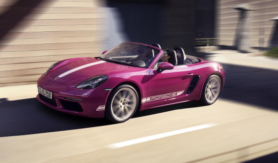 Porsche cho ra mắt xe 718 Boxster Style Edition "màu hường" chiều lòng khách nữ