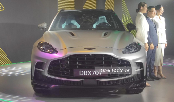 SUV nhanh nhất thế giới Aston Martin DBX 707 2022 chính thức ra mắt tại Việt Nam, giá từ 21,8 tỷ đồng