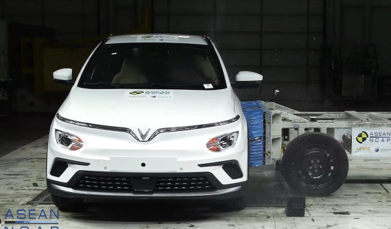 ASEAN NCAP công bố kết quả thử nghiệm an toàn của ô tô điện VinFast VF e34