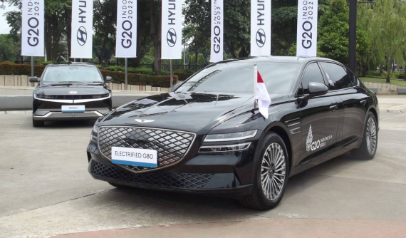 Dàn xe đưa đón các nhà lãnh đạo tham dự Hội nghị thượng đỉnh G20: toàn bộ đều là ô tô điện