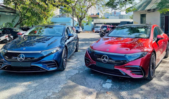 Xe điện Mercedes-Benz EQS 2023 mới bán tại Việt Nam đang có chương trình tăng công suất tại nước ngoài