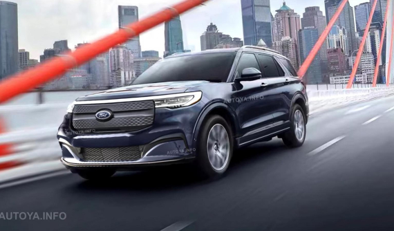 Ngắm trước thiết kế Ford Explorer thuần điện qua ảnh đồ họa CGI