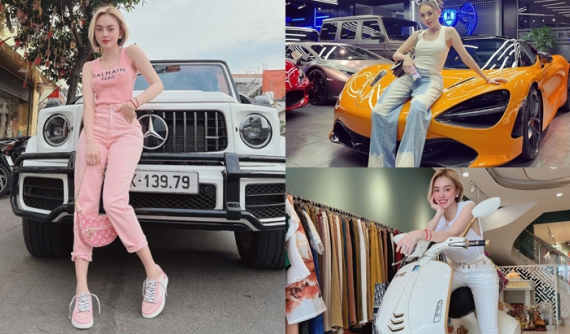 Bộ sưu tập xe khủng của Trang Nemo - hot mom đang hầu tòa vì tội gây rối trật tự công cộng