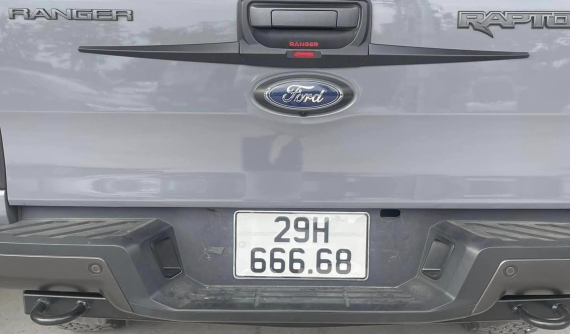 Ford Ranger biển tứ quý 6 được chào bán ra sao?