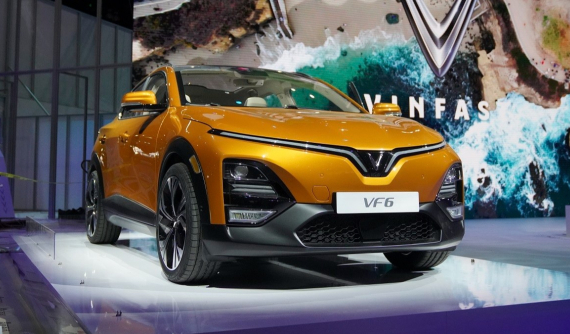 VinFast VF6 lần đầu tiên được công bố thông số kỹ thuật với kích thước vượt trội và nội thất rộng rãi