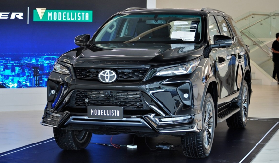 Chiêm ngưỡng thiết kế "bằng xương, bằng thịt" của Toyota Fortuner Modellista 2023 mới ra mắt