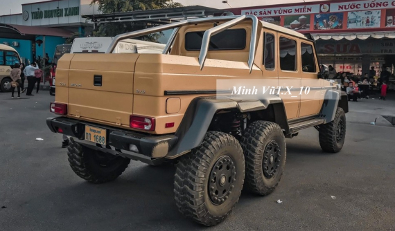 Mercedes-Benz G63 AMG 6x6 của đại gia Việt bất ngờ được rao bán, giá không rẻ dù mang biển Lào