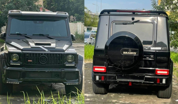 Công an tìm chủ nhân chiếc xe Mercedes G63 độ Brabus 800 đắt tiền nhưng gắn biển giả tại Tp.HCM