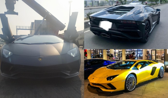 Có bao nhiêu siêu xe Lamborghini Aventador S tại Việt Nam? Bí ẩn về xe mang màu đen nhám