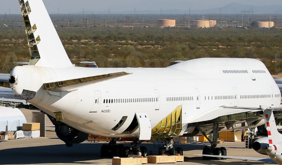 "Nữ hoàng của bầu trời" Boeing 747-8 mới bay chưa đến 50 giờ bị tháo dỡ vì lý do này