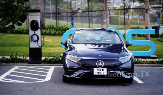 Ô tô điện hạng sang Mercedes-EQS sẽ không giảm hiệu suất ngay cả khi pin còn 1%